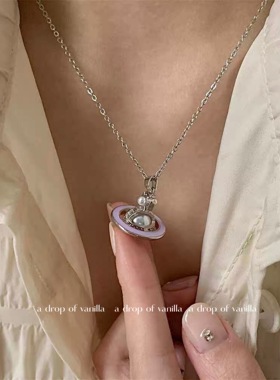 vanilla女土星立体项链