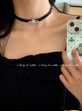 纯欲星球锁骨链女级感超闪轻奢