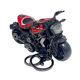 ທ່າອ່ຽງສ້າງສັນ Rebound Harley Motorcycle Doll Cartoon Car Exquisite Bag Small Gift Pendant Keychain