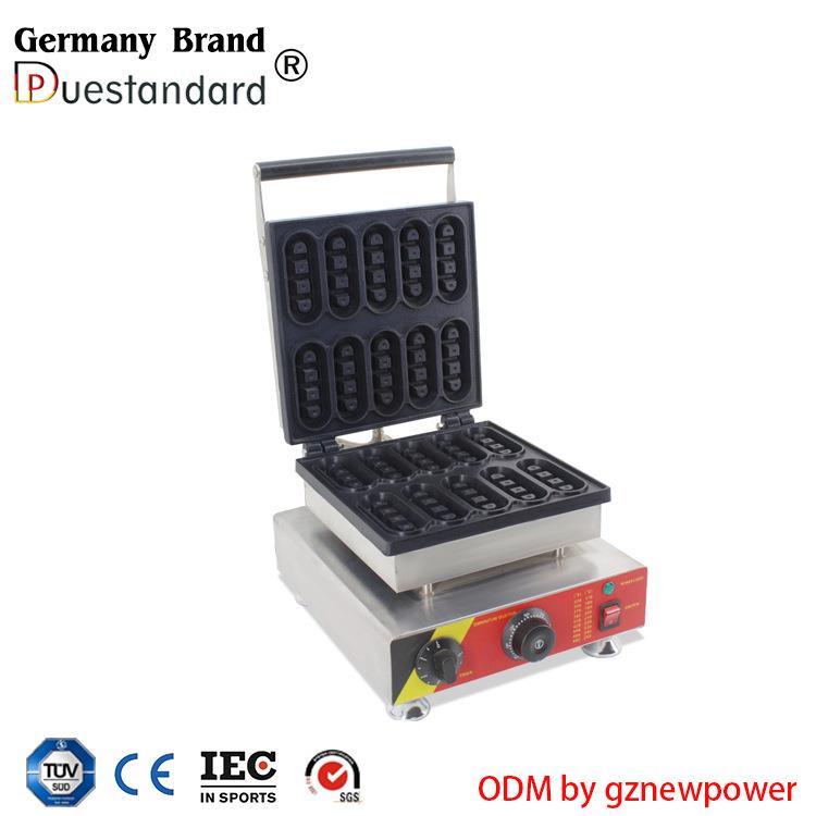 Commercial strip waffle machine, waffle machine, new waffle machine, strip electric baking pan, new power of electric oven