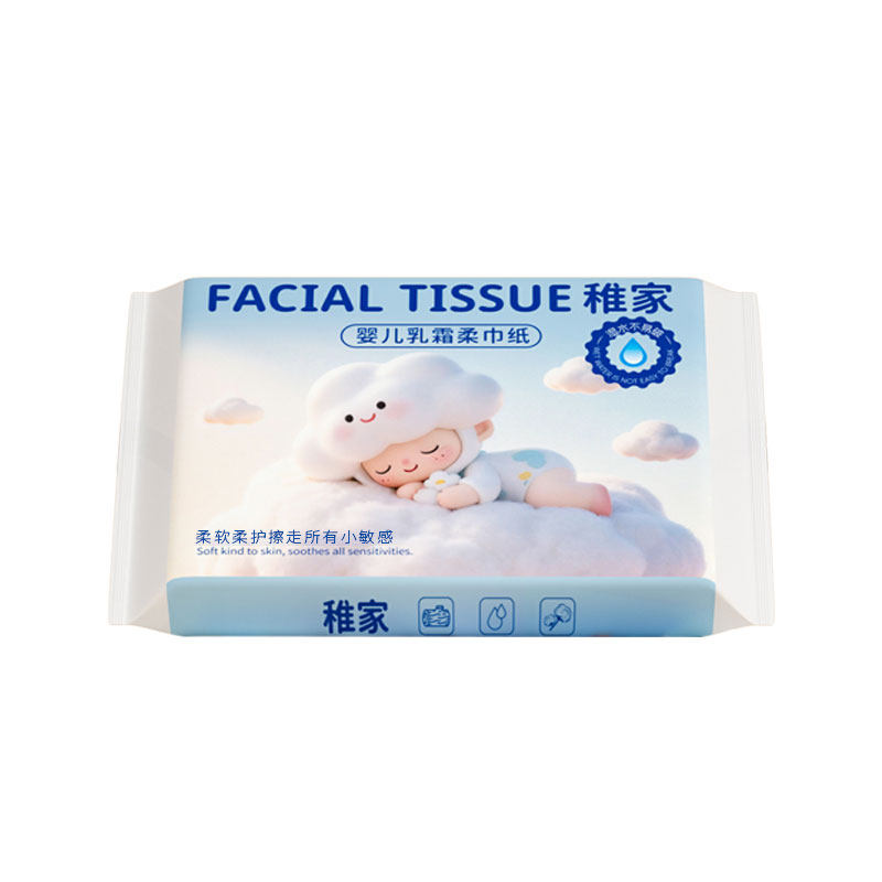 稚家牛乳香云柔巾96张/包