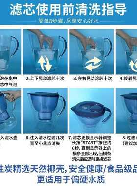 德国原装滤芯过滤水壶通用MaxtraPRO专家版