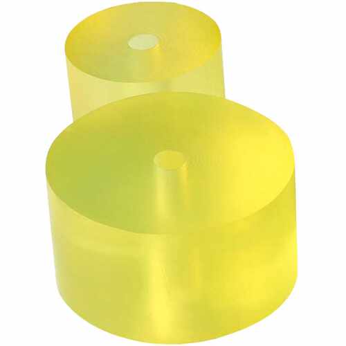 道冠聚氨酯pu冲垫缓冲圆垫优力胶减震垫PU冲垫牛筋垫冲床垫块圆片 - 图3