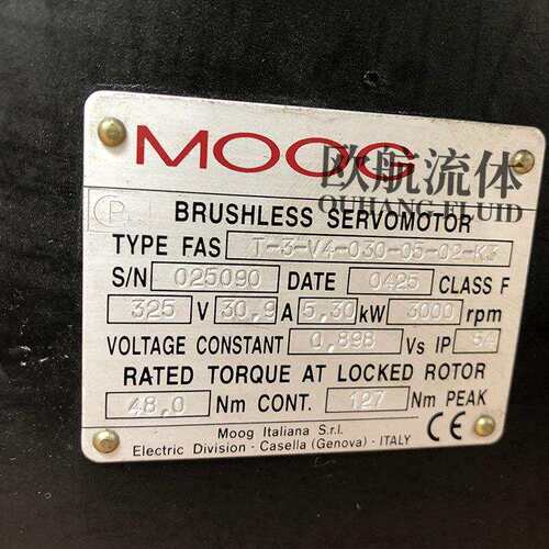 MOOG FAS T-3-V4-030-05-02-K3伺服电机与伺服驱动器CZ1007CA - 图2