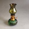 Antiques and miscellaneous collections, antique small glazed oil lamps, home furnishings and old objects, two options to choose from