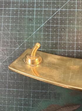 豪夫手工锻打皮带扣12x4cm