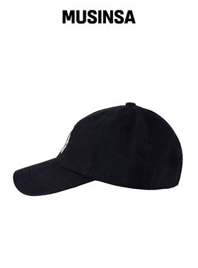 UNIVERSE GARMENT 基础款 LOGO 棒球帽_黑色 MUS韩国官网直邮进口