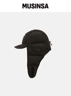 MOIF [AW25] 冷天气保暖帽 / 黑色 MUSINSA韩国官网直邮进口