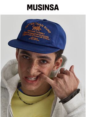BETTER THAN SURF EUPHORIA SATIN CAP - BLUE M韩国官网直邮进口