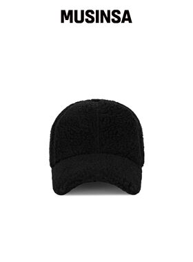 VARZAR STUD LOGO 背带裤抓绒棒球帽 VLACK MUSI韩国官网直邮进口