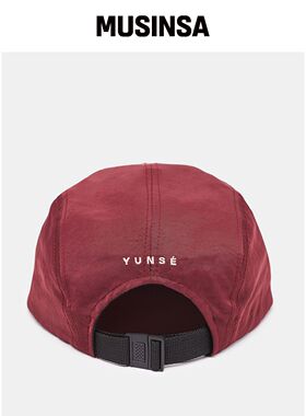 YUNSE HATCH EGO CAMP CAP (酒红色) MUSINSA韩国官网直邮进口