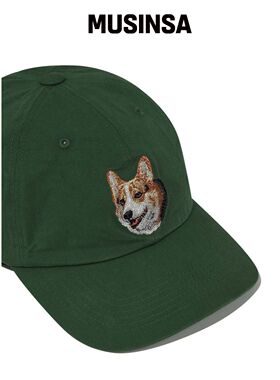 RETRIEVER CLUB CORGI 棒球帽 [绿色] MUSINSA韩国官网直邮进口
