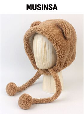 UNIVERSAL CHEMISTRY Bear Bold Fleece Brown B韩国官网直邮进口
