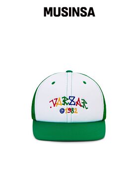 VARZAR 팜트里 LOGO 普通网帽 绿色 MUSINSA韩国官网直邮进口