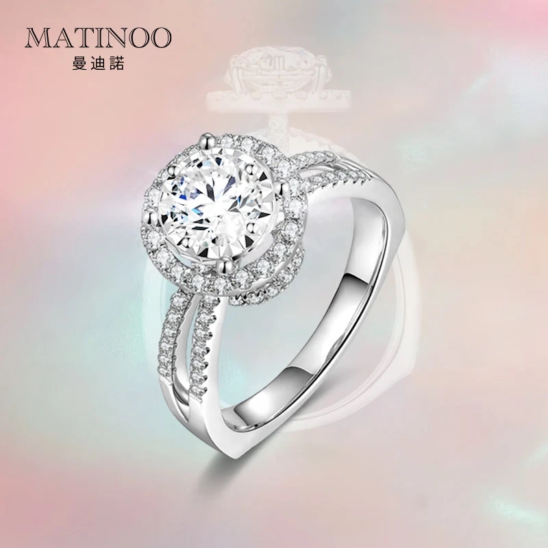 Chateau Mandino cultured diamond ring