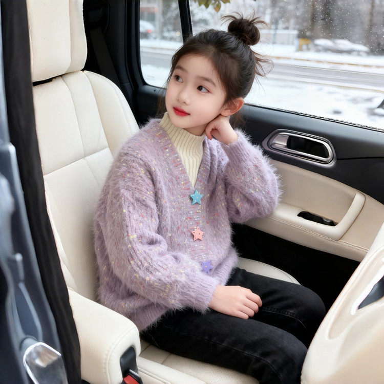 水貂绒彩点假两件星星毛衣,淘宝优惠券,粉丝福利购,淘宝优惠卷