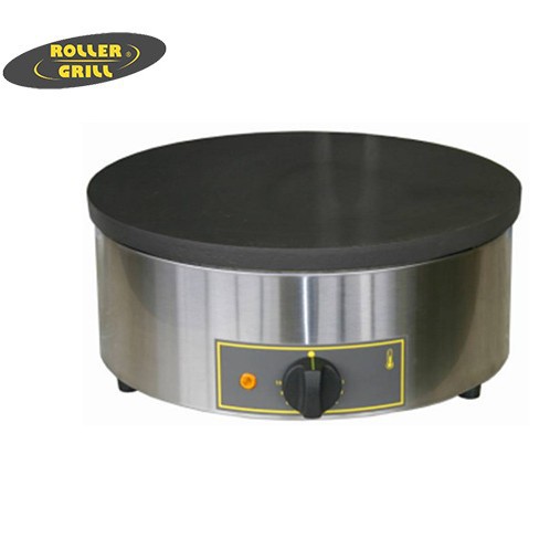 Leqiao ROLLER GRILL round pancake stove electric cake pan commercial crepe machine pancake machine CFE400