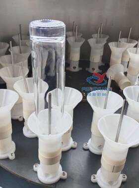 半自动洗机小型洗设备玻璃酒化妆品子清洗机冲机喷洗