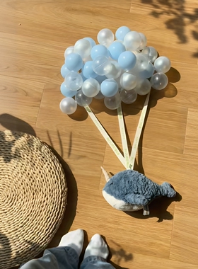 遮丑神器空调管道梦幻热气球挂件