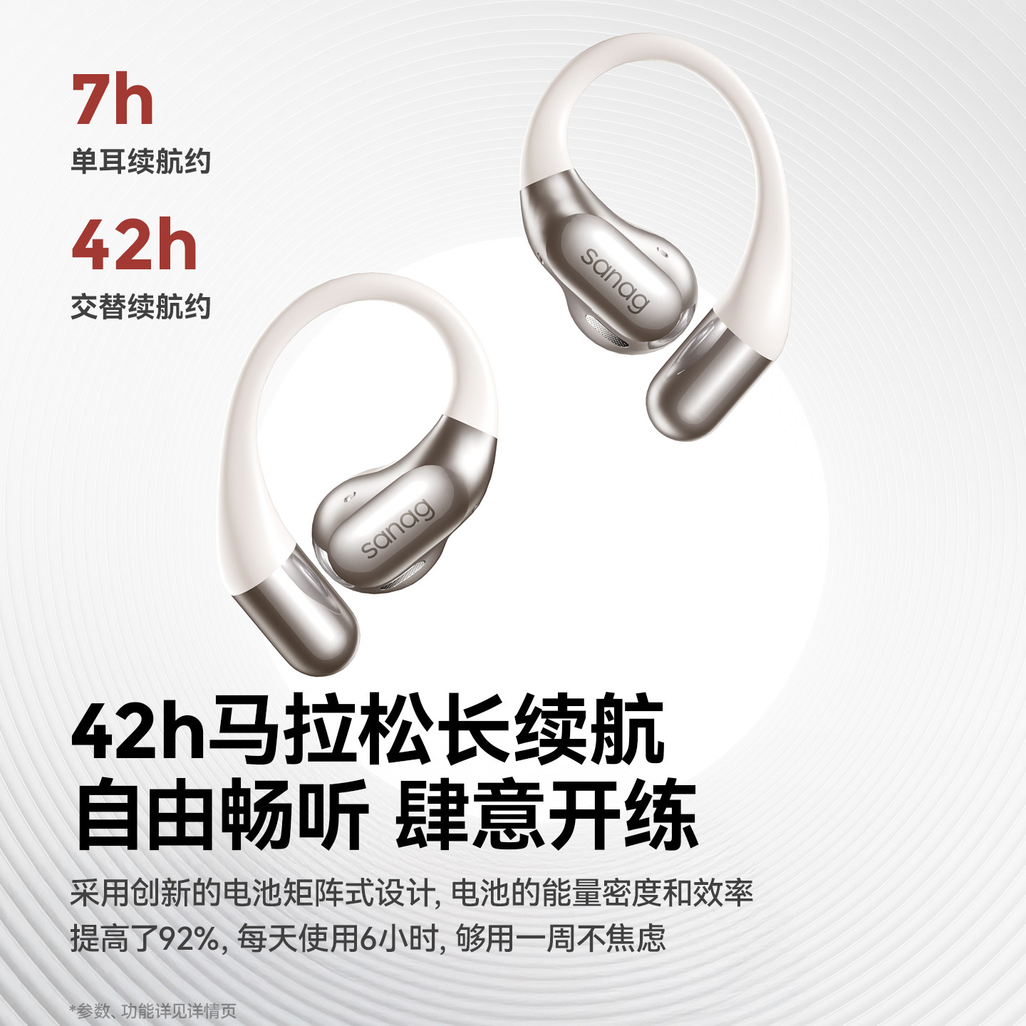 塞那G7SUltraAI智能蓝牙耳机