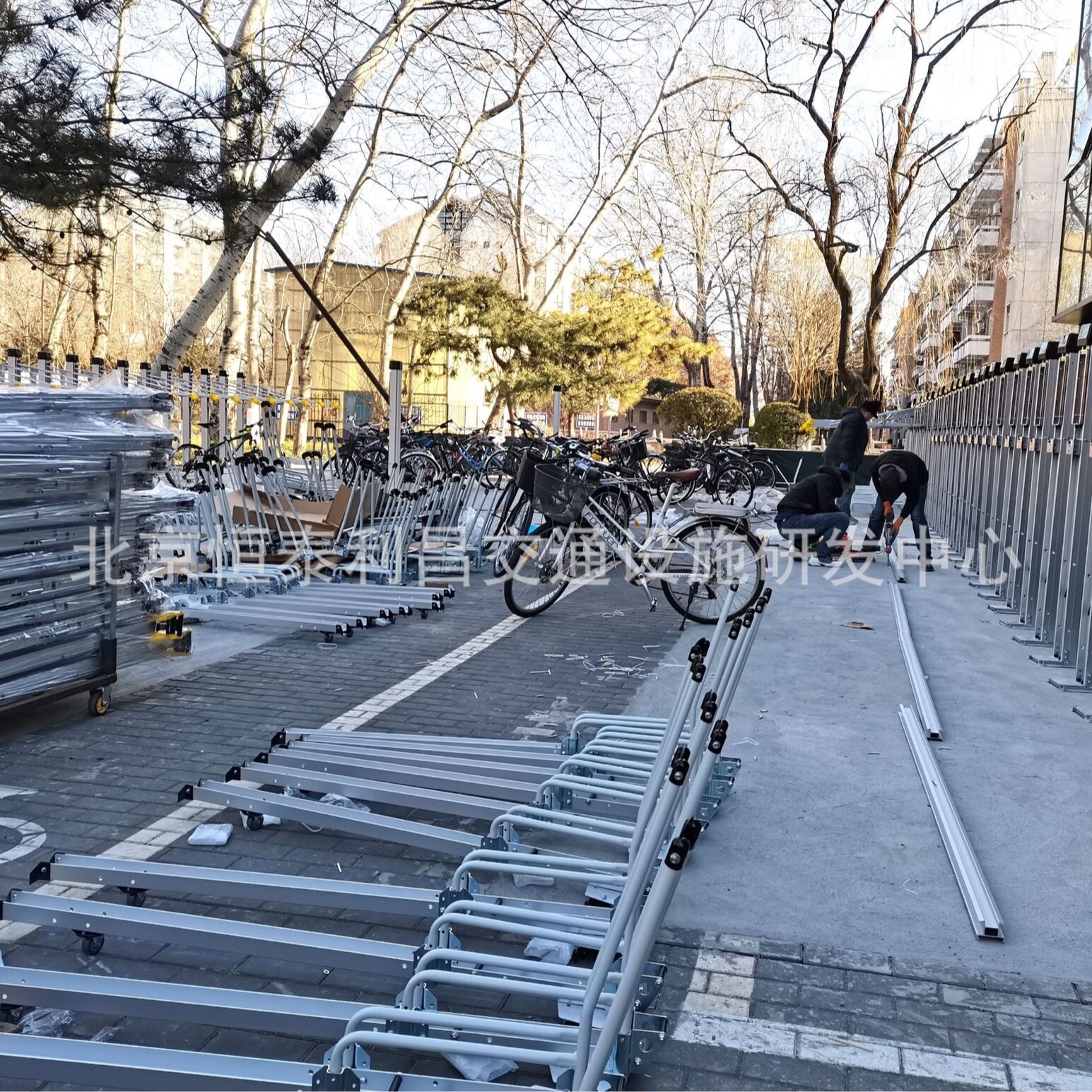 Campus bicycle three-dimensional parking rack, school bicycle parking equipment, bicycle display rack, three-dimensional automatic parking rack