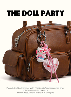 正版粉色hellokitty包包挂件玩偶