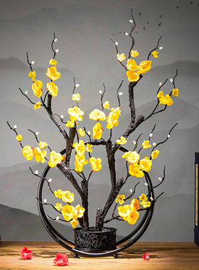 新中式客厅电视酒柜摆设博古架玄关古风艺术装饰品桌面餐边柜摆件