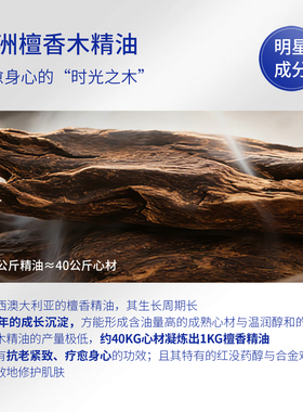 檀香身体精油紧致美肤舒缓解压