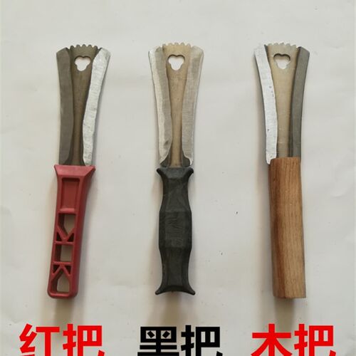 包邮不锈钢 轴承钢 螺纹钢 大蒜铲园艺铲 蒜须刀 大蒜剪刀 蒜台刀 - 图1