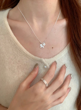 月售500+纯银小马毛衣链马上有钱