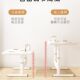 Manual liftable computer table home writing table children's study table lifting desk desk workbench table