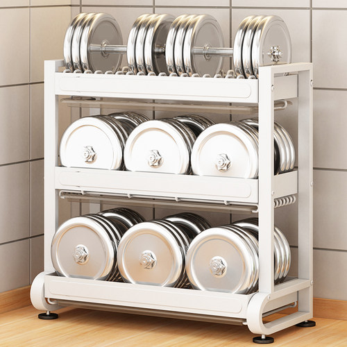 厨房碗碟置物架碗盘收纳架沥水架多功能家用放碗架碗筷收纳盒碗柜 - 图2