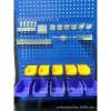 Factory direct sales workshop hardware tool rack hole plate cargo double-sided mobile material rack material plastic box screw rack