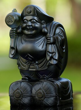 琉璃大黑天财神像东密护法神玛哈嘎拉大日如来摩诃迦罗莫诃哥摆件