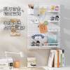 No punching household hole board wall dormitory kitchen bathroom wall storage rack partition wall hanging storage shelf with