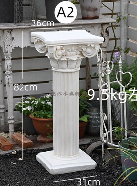 花园摆件落地欧式罗马柱婚礼道具婚庆路引摆拍装饰照相馆拍照背景