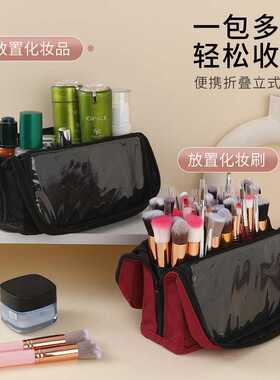 化妆师专用大容量可折叠立式包含