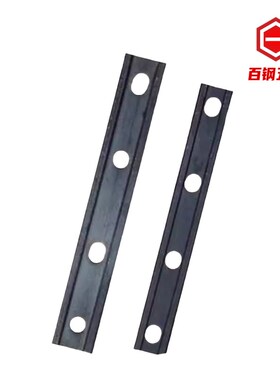 矿用道夹板 鱼尾板钢轨道夹板 道夹板鱼尾板铁路配件螺栓15kg24kg