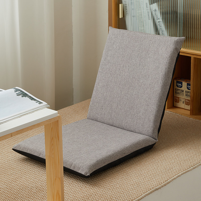 Bay window lazy person reading on the ground cushion balcony home living room sofa tatami futon cushion backrest integrated