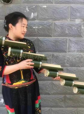 竹筒敬酒器少数民族传统文化敬酒高山流水酒吧喝酒渲染气氛可