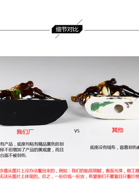 唐三彩马陶瓷马摆件风水家居装饰品红色瓷马客厅办公室摆设招财马