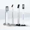 Face recognition column, digital electronic sentry access control, campus attendance all-in-one machine equipment bracket, liftable column