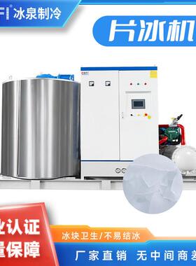 10吨/天工业级片冰机  24小时自动出冰 海鲜保鲜水产降温专用
