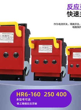 HR6-160熔断式隔离开关160A 63A 100A 200A 250A 400A 630A 刀熔