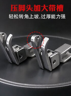 平车复领高低压脚止口压明线专用压脚CR1/32N CR1/16N-ES上领压脚