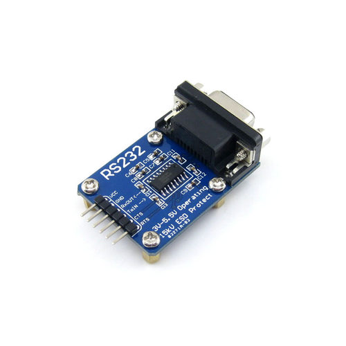waveshare RS232转TTL RS232转UART 串口模块 SP3232 刷机线带ESD - 图1