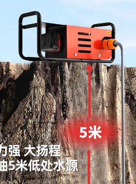 浇菜神器浇水机农田灌溉充电式抽水泵家用浇地自动高压淋菜地户外