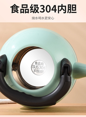 304不锈钢电热水壶大容量5L快速壶家用自动断电加厚分体防干烧壶