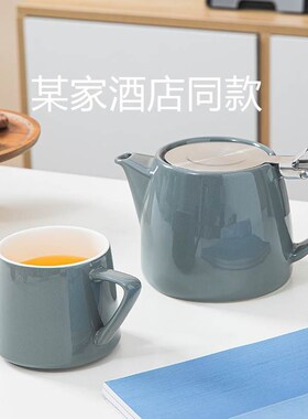 陶瓷带盖子泡茶壶 大容量耐高温花茶养生壶滤网 高档家用冷水冷水