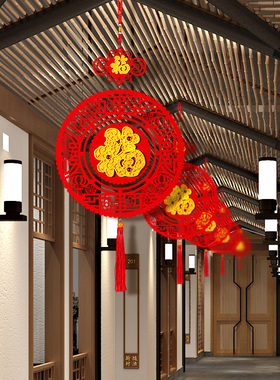 马年春节中国结福字挂件新年客厅过年墙面装饰屋内2025入户门挂饰